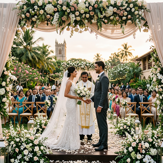 Christian Marriage Concept